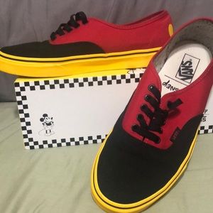 Mickey Mouse vans limited edition